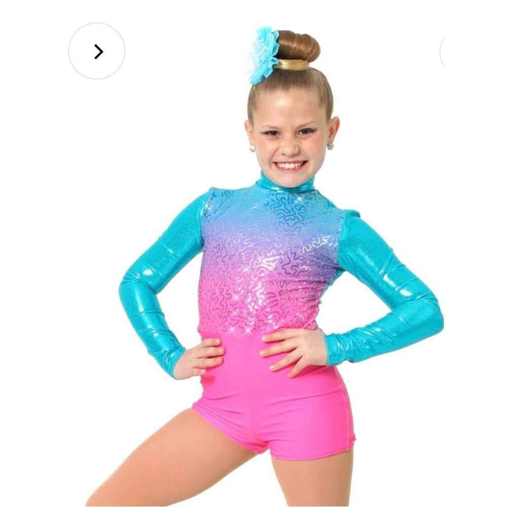 Alexandra Collection Cotton Candy Fantasy Dance Costume Sz 8